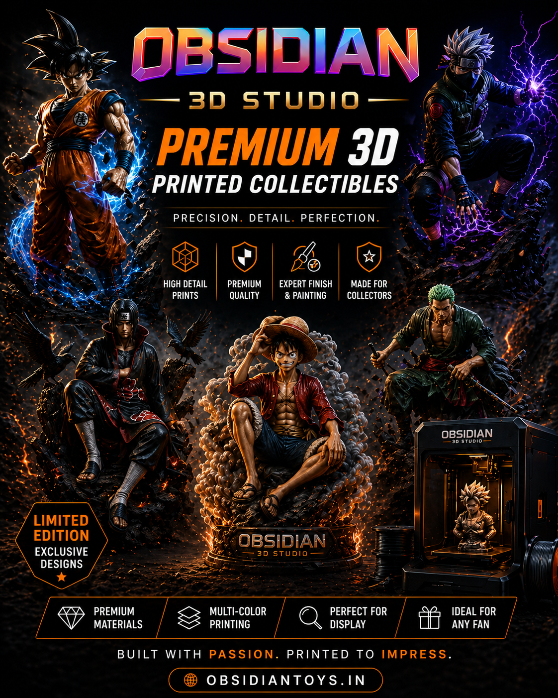 Obsidian 3d studio