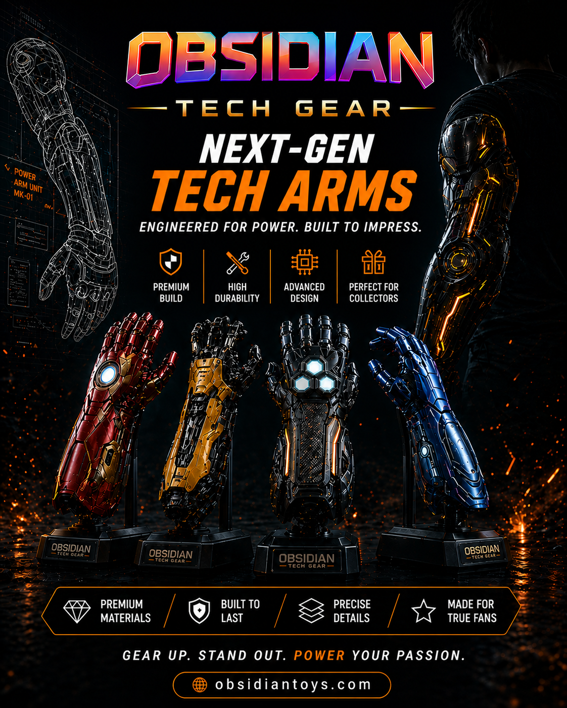 Obsidian Tech Gear