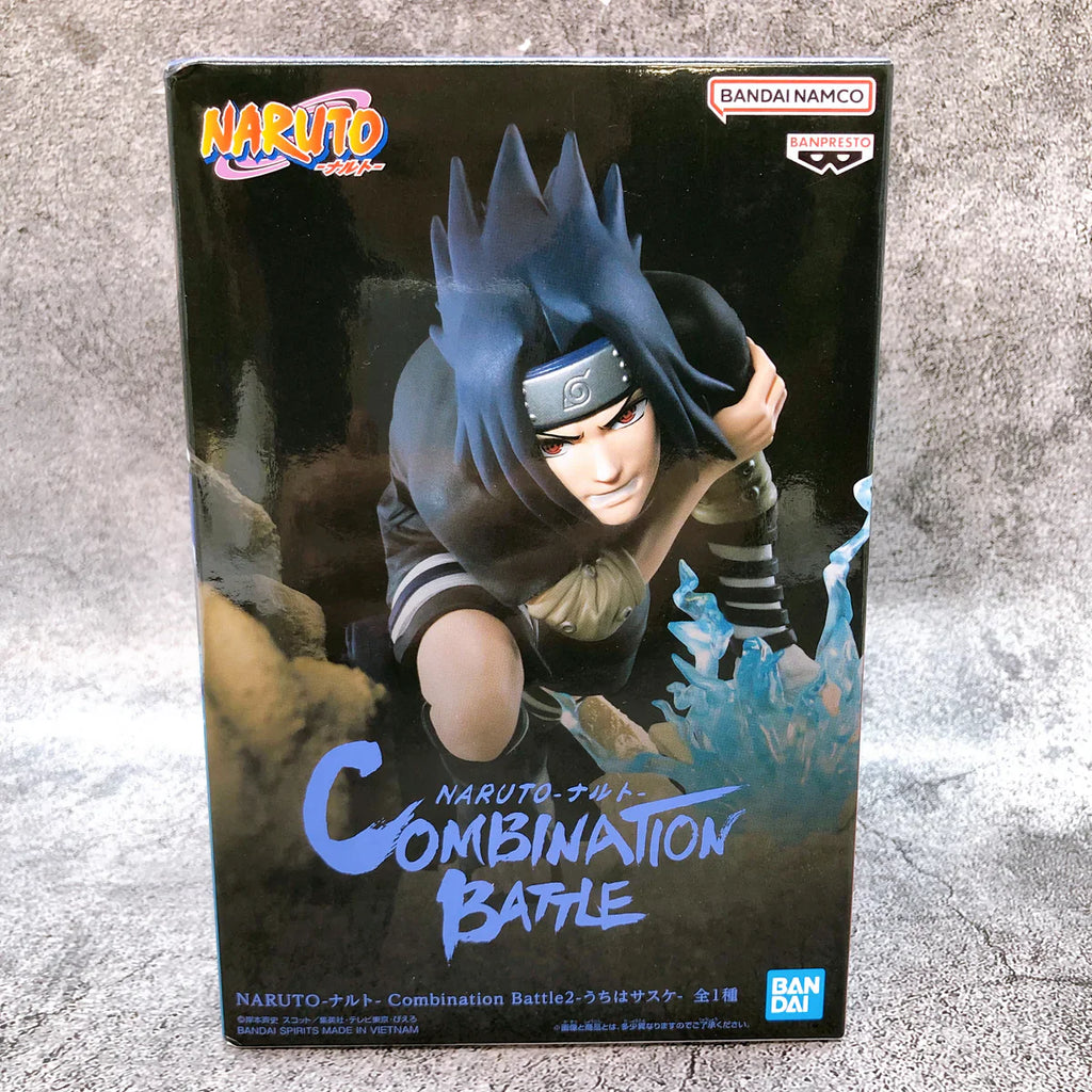 Naruto Sasuke Uchiha Combination Battle 2 Action Figure BANPRESTO from Japan