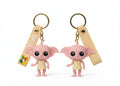 Harry Potter Dobby Keyring 3D Keychain Pack of 2