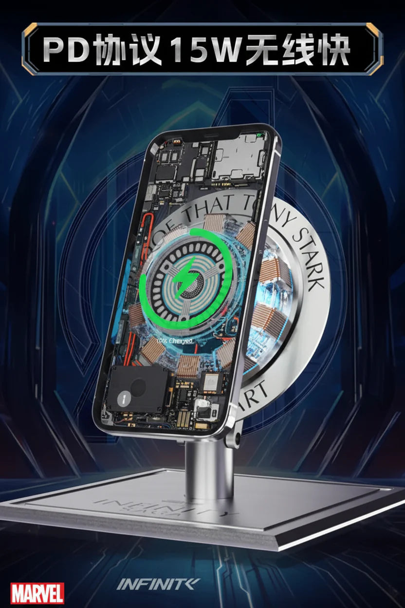 Killerbody Original Ironman Arc Reactor and Wireless Charging Feature Limited pcs