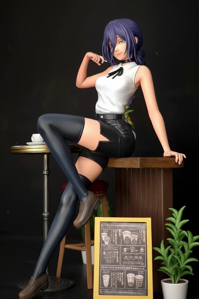 Reze Chainsaw Man 3D Printed Resin Statue – Premium Collector Edition
