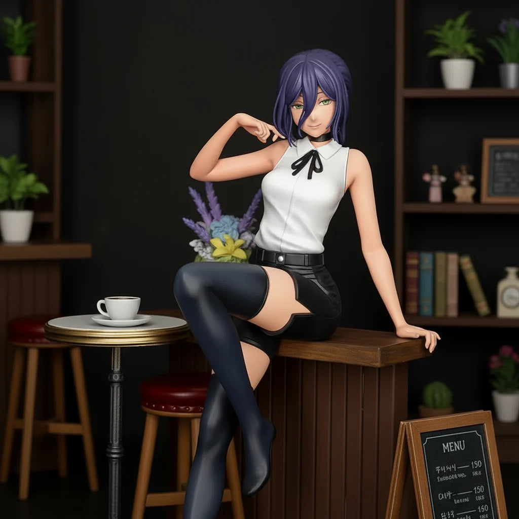 Reze Chainsaw Man 3D Printed Resin Statue – Premium Collector Edition