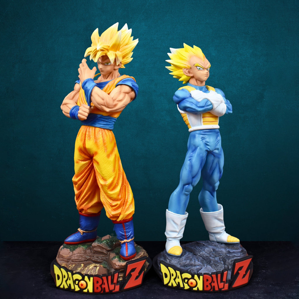 Dragon Ball Z Goku & Vegeta Super Saiyan Figures Set – 33 CM