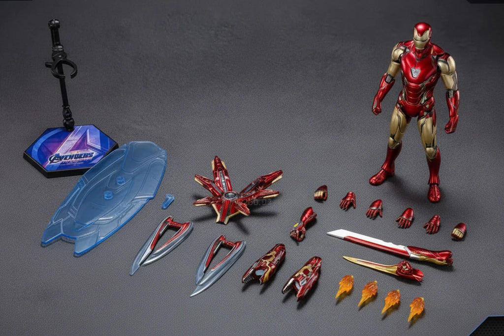 ZD Toys Avengers Endgame Iron Man Mark 85 Action Figure 2.0 Version (Limited Edition)