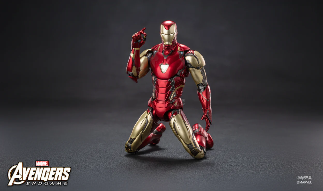 ZD Toys Avengers Endgame Iron Man Mark 85 Action Figure 2.0 Version (Limited Edition)