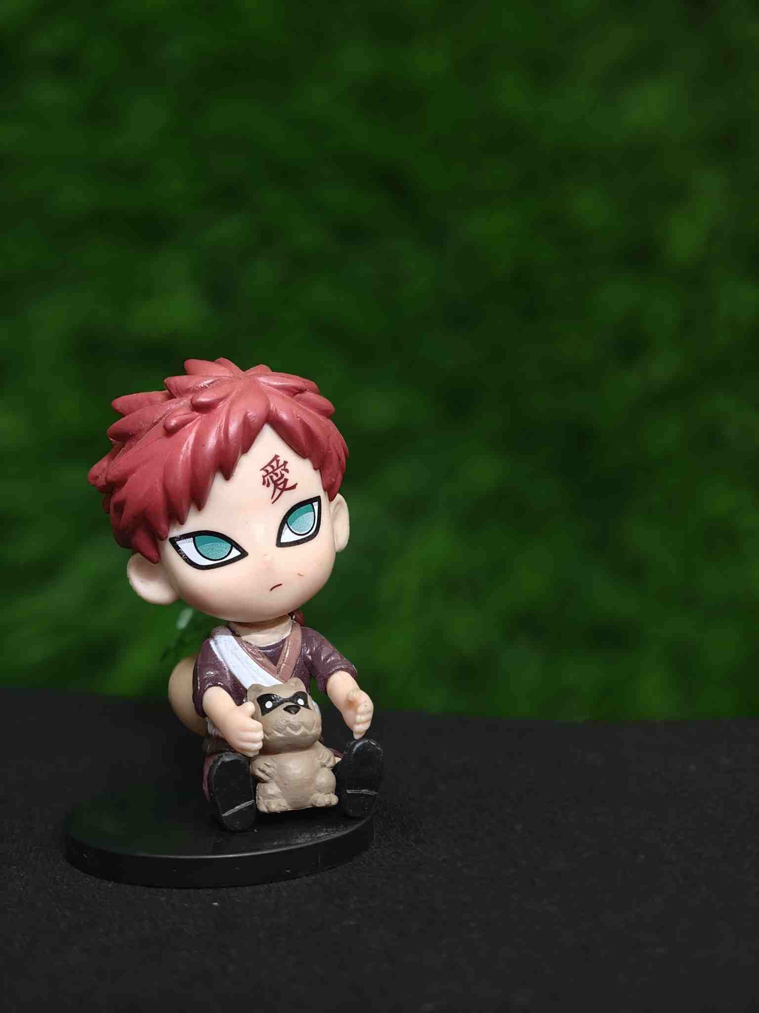 Naruto Series : Chibi Gaara with Teddy Bear Action Figure