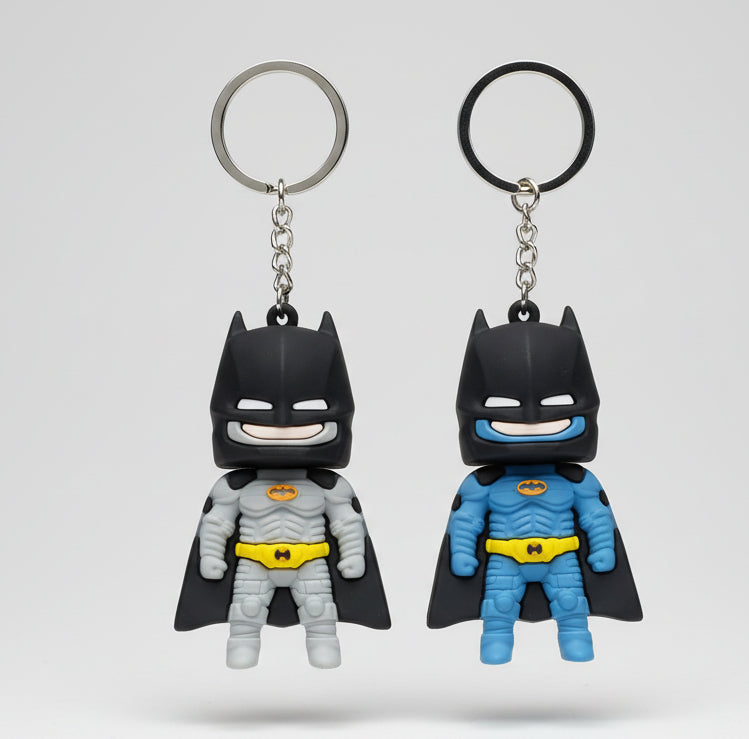 Batman Avenger Action Figure 3D Keychain Pack of 2