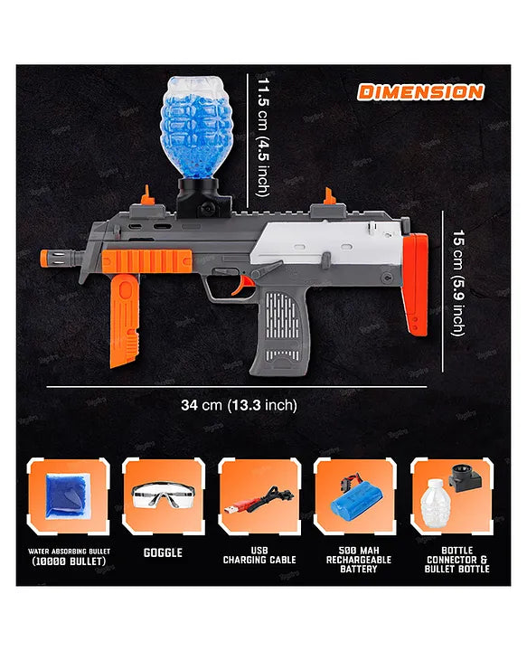 Water Blaster Gun & Small Balls Foam Blaster for Outdoor Activities for Adult Airsoft Gun Automatic