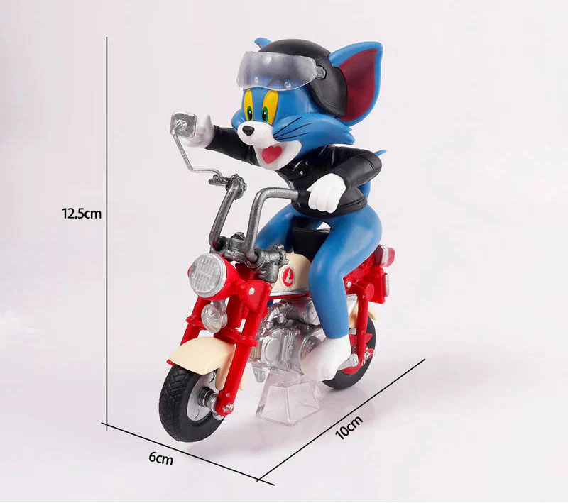 Tom On Bike Ride Action Figure