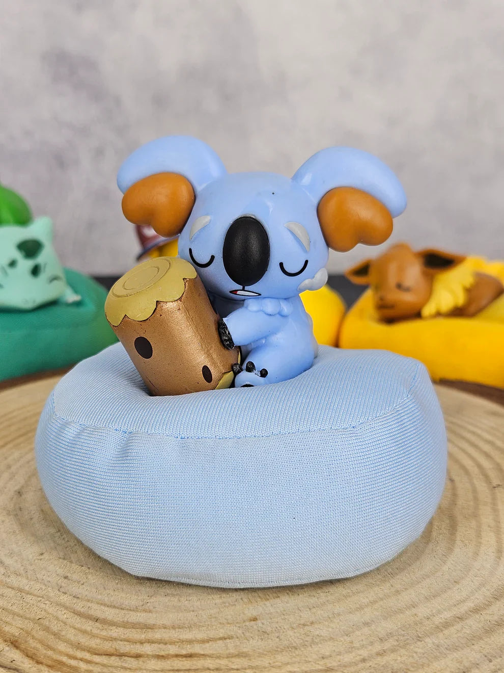 Pokemon Sleeping Figure Set - Set of 6 Collectible Miniatures