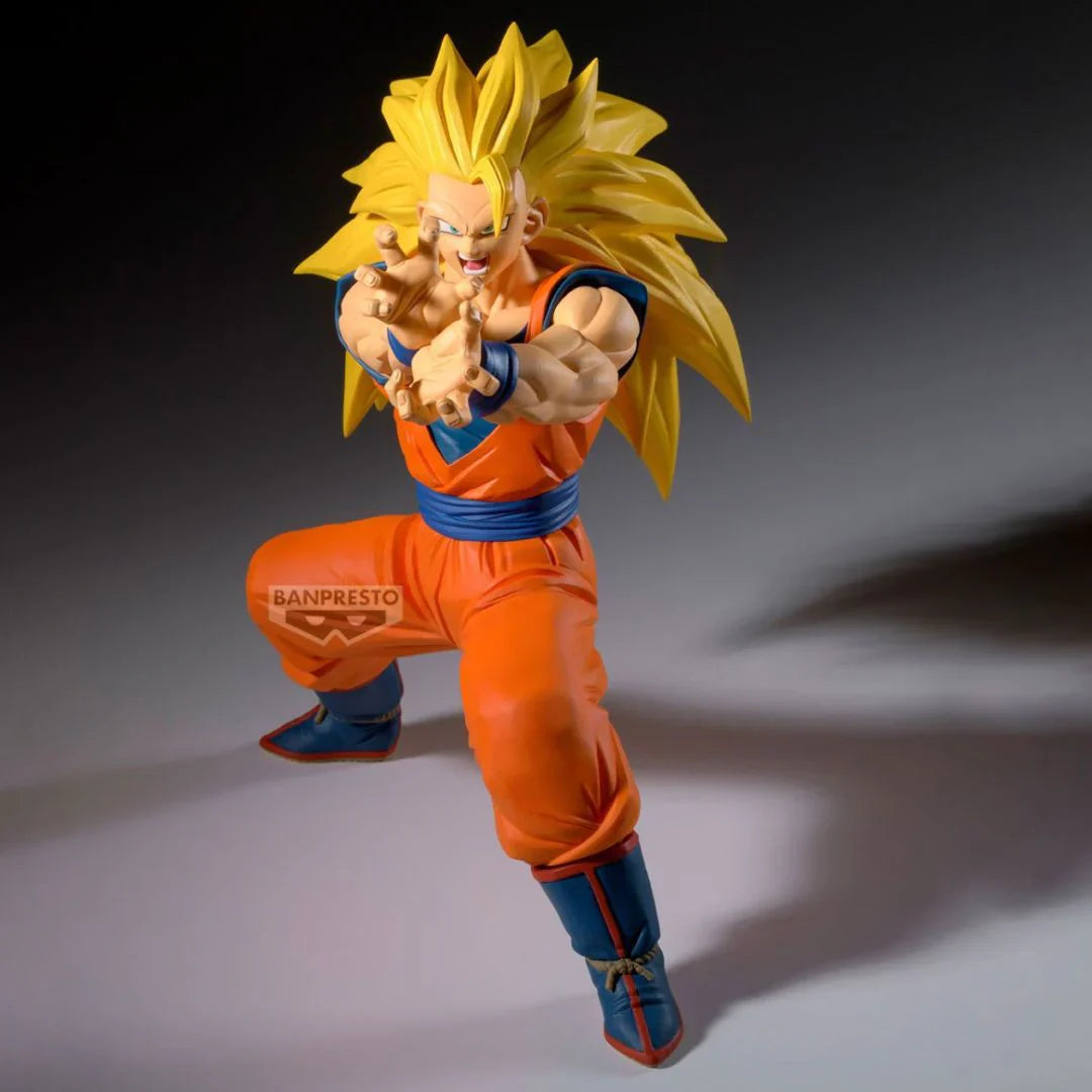 Dragon Ball Z Super Saiyan 3 Goku Match Makers Action Figure By Banpresto