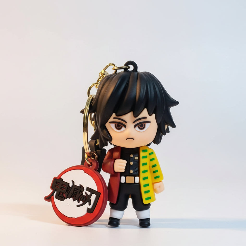 Demon Slayer Giyu Tomioka 3D Keychain Pack of 2