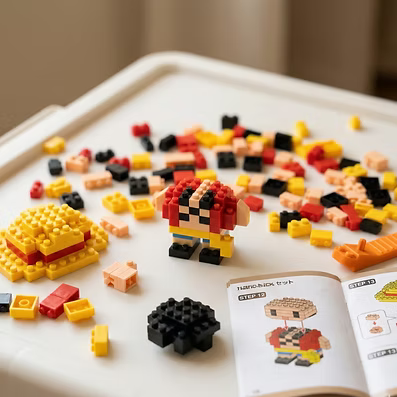Mini Building Monkey D Luffy Mini Brick Toy Set For Kids 14+ (Limited Edition)