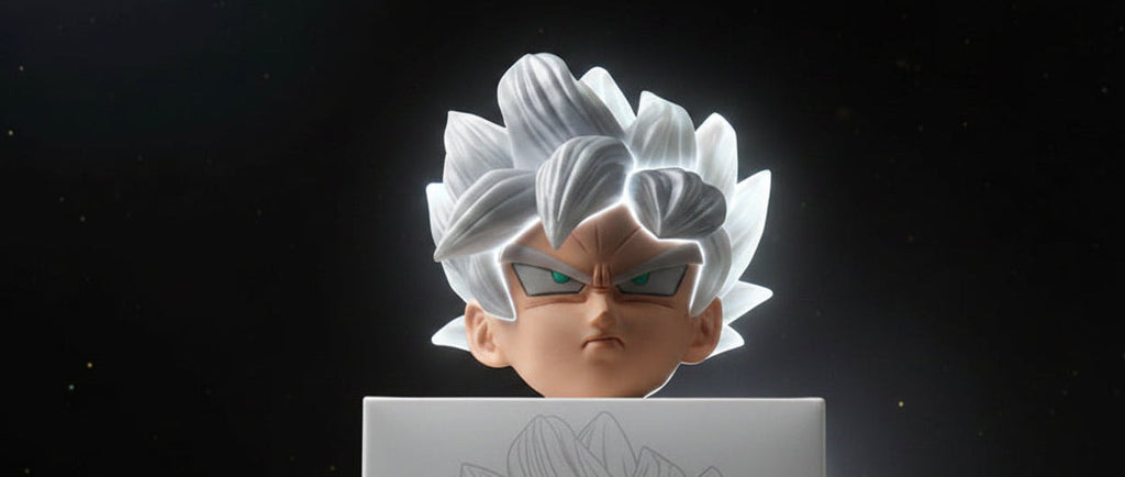 Wukong Dragon Ball Z Glowing Mask with Light Effects by Tibs Studio – Premium Collector Edition