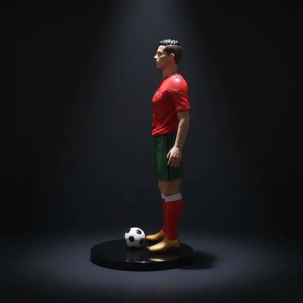 Ronaldo with Football Action Figure 20Cm