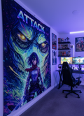 Attack on Titan anime wall tapestry wall tapestry