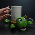 3D Funny Turtle Coaster with Anti Slip Turtle Shell Design Heat Resistant ABS Holder For Desk and Home Decor