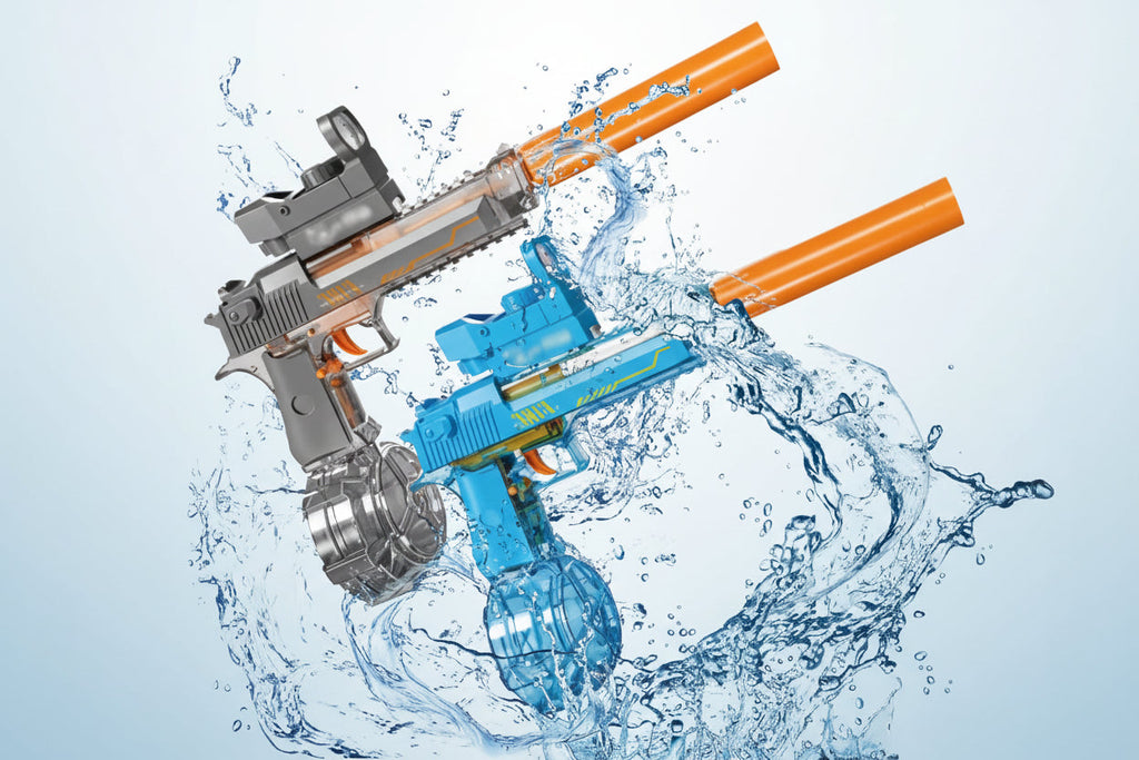 Desert Eagle Electric Water Gun, High-Pressure Automatic Water Shooter with Scope for kids and young adults (Random Colour)