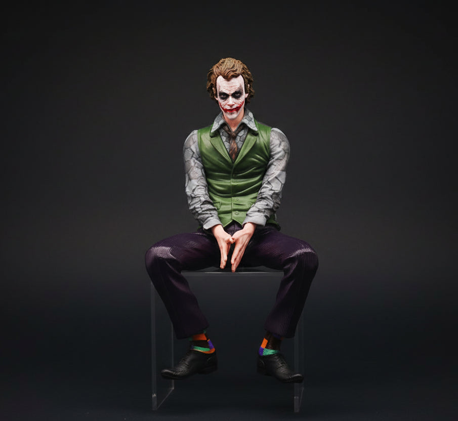 Joker The Dark Knight Sitting Action Figure 23cm