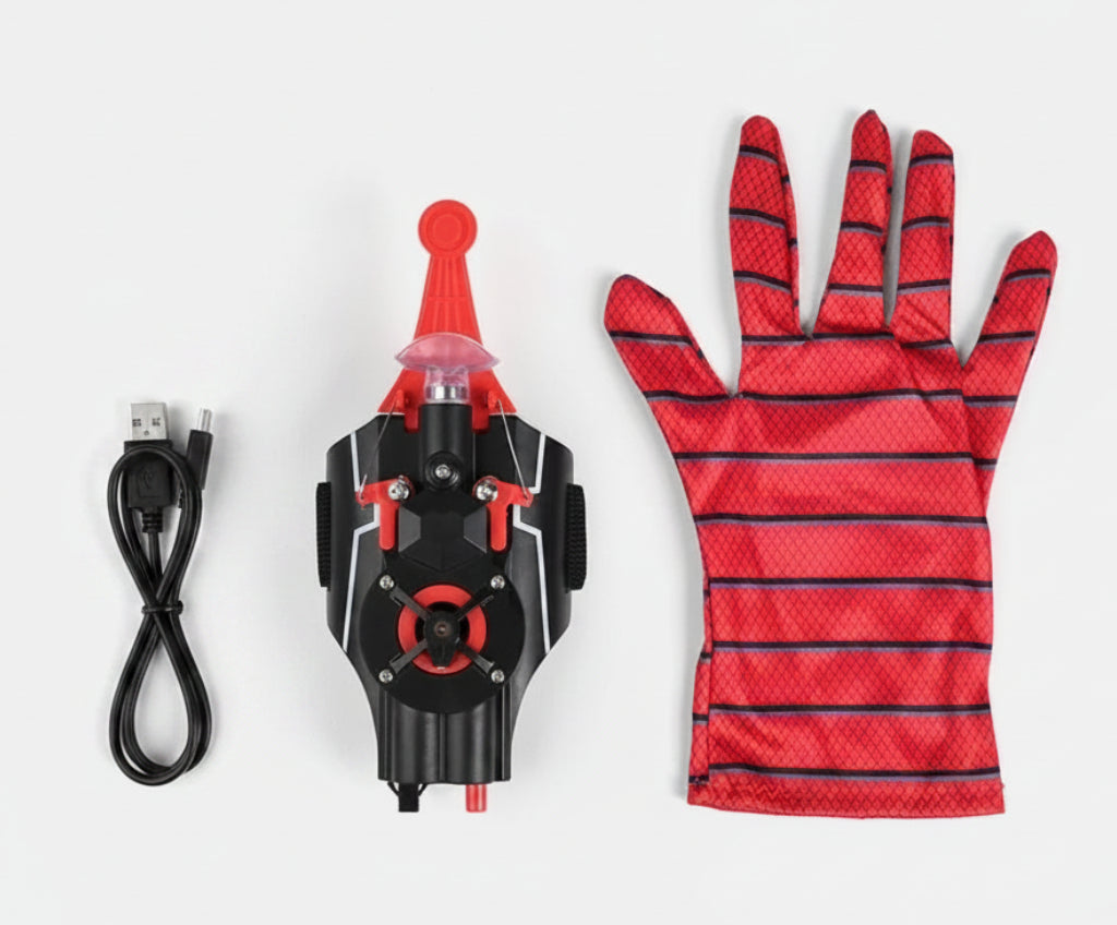 Spiderman Web Shooter Launcher Wrist Toy with Glove