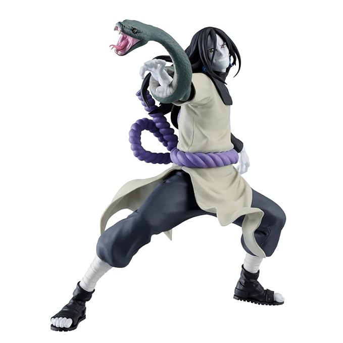 Banpresto Naruto Shippuden Vibration Stars - Orochimaru Figure Official Anime Collectible Premium PVC Action Figure