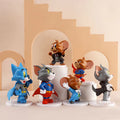 Tom and Jerry Superhero Set of 6pcs - 6.5cm Action Figure