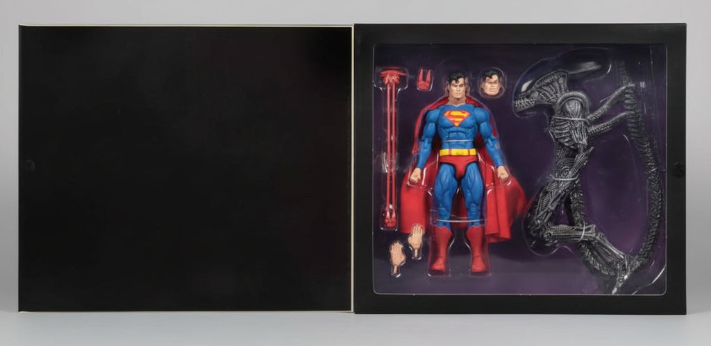 Dark Horse Superman and Alien 2 Pack Action Figure
