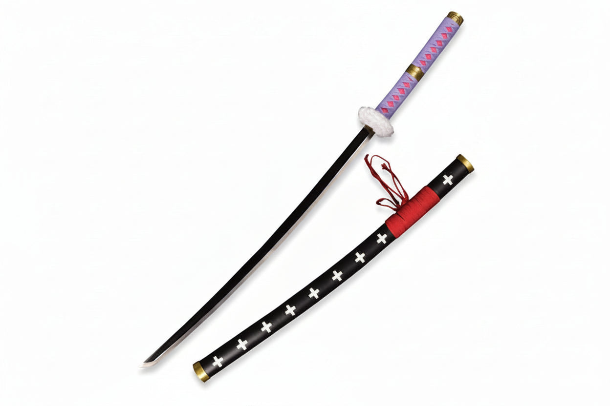One Piece : Law Trafalgar Purple Wooden Katana 104cm