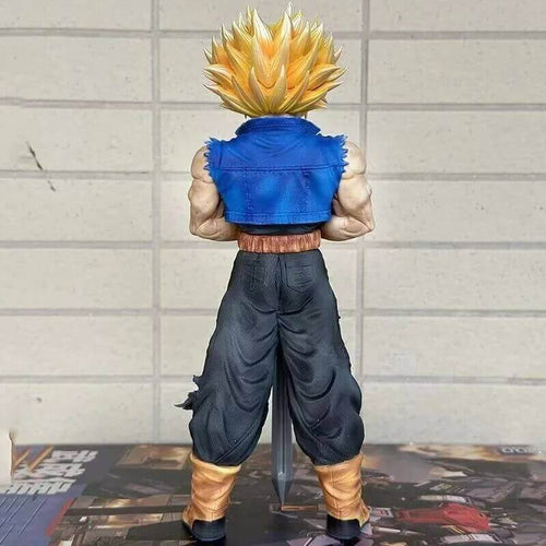 DBZ Trunks Goku Super Saiyan Standing Action Figure 23cm