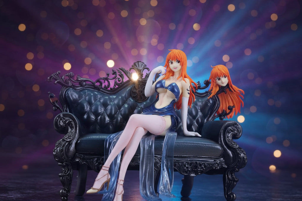 One Piece Nami Elegance on the Sofa Action Figure Collectible 20 cm