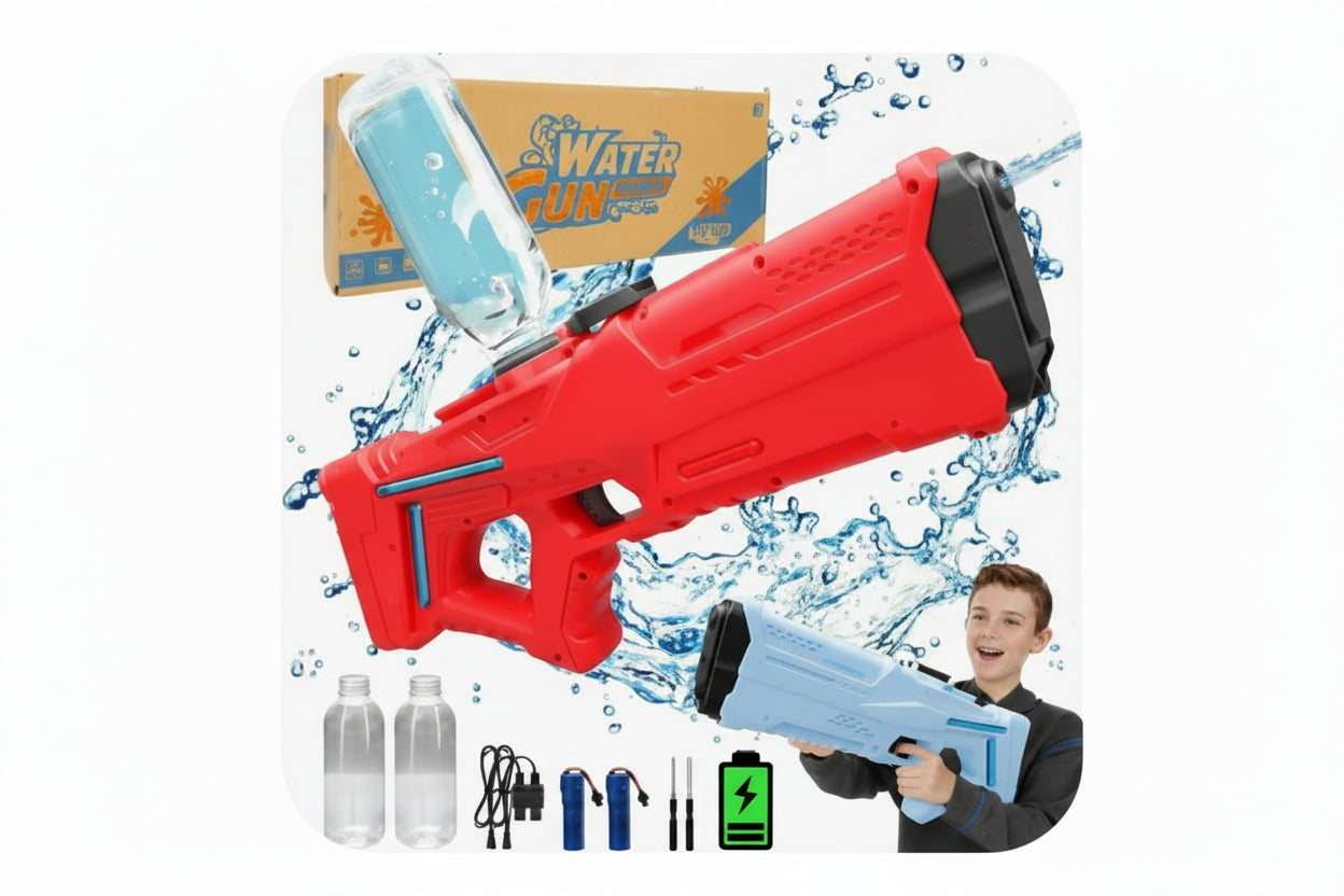 Super Electric Water Gun Toys Bursts High-Pressure Strong Charging Energy Water Automatic Water Spray Gun (Random Colour) Holi Fun/ Holi Special/ Colours