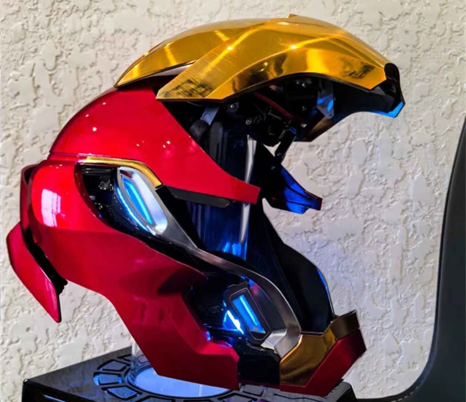 Mk50 Iron Man Party Mask Voice Control Deformation Electric Iron Man Mask Helmet (Limited Edition)