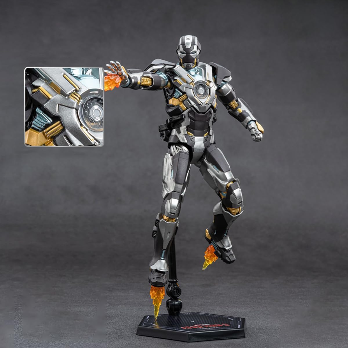 ZD Toys Non-Luminous Iron Man MK24 Action Figure (Limited Edition)