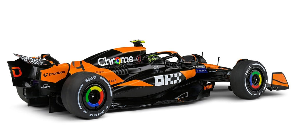 F1 Lando Norris Miami Grand Prix Racing Car McLaren MCL38 Miami Grand Prix Collection #4 1:43 Diecast