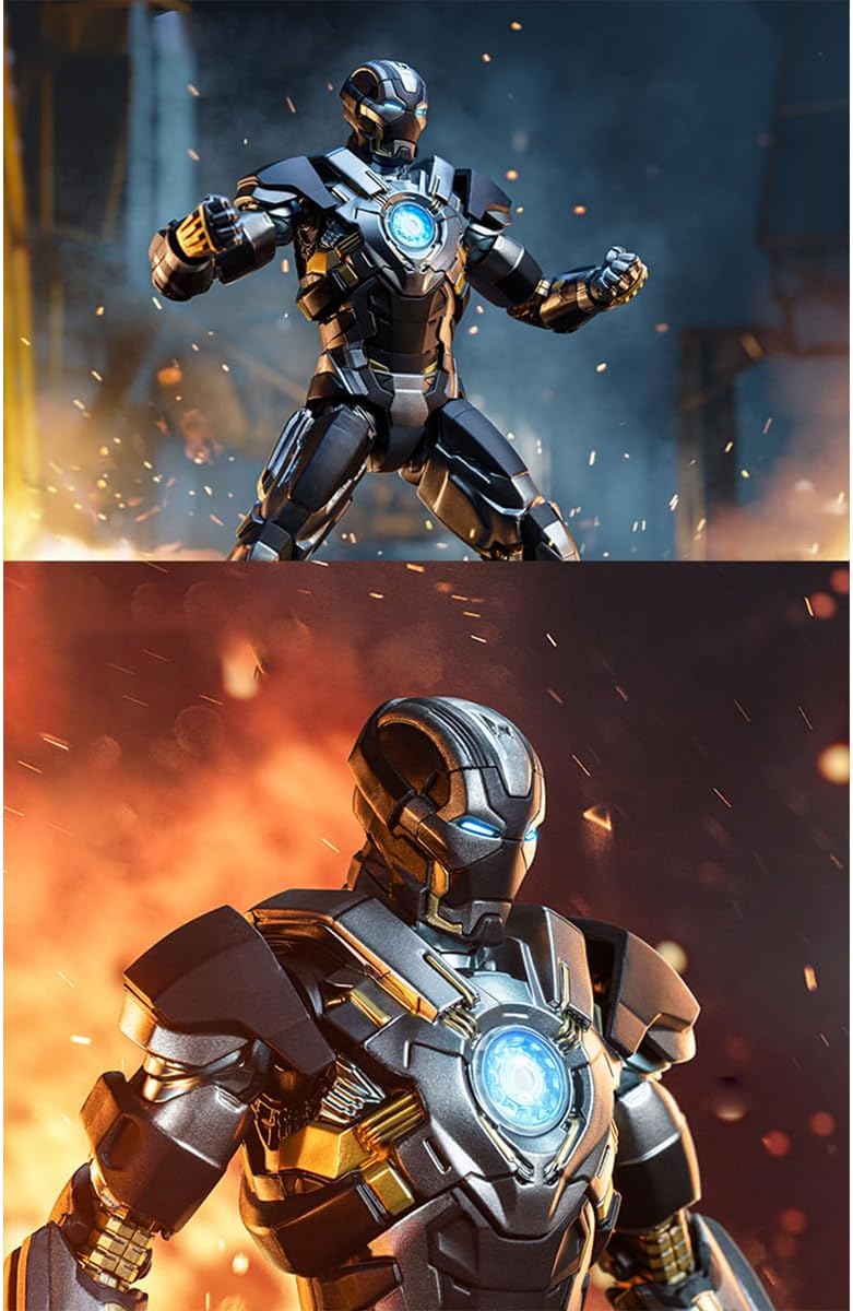 ZD Toys Non-Luminous Iron Man MK24 Action Figure (Limited Edition)