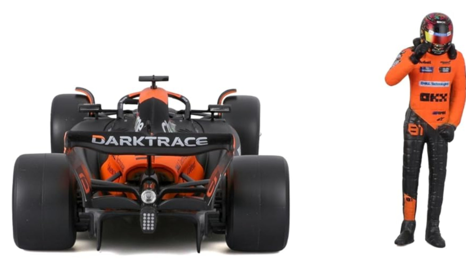 F1 Miami Grand Prix Racing Car Oscar Piastri 81# 1/24 F1 MCL38 Alloy Car Die Cast Model Collection Gift