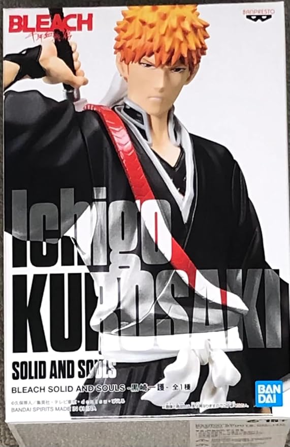 Banpresto Bleach Solid and Souls - Ichigo Kurosaki Action Figure OG