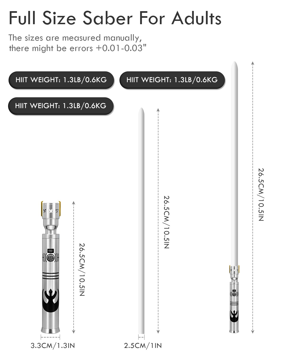 Dueling Xenopixel Light Saber, Xenopixel 3.0 Sensitive Motion Control Smooth Swing Heavy Duty Saber with 16GB SD Card 34 Sound Fonts Infinite Color Change for Adults Cosplay Gifts