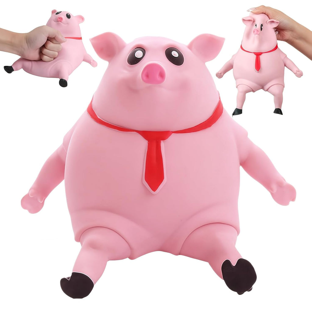 Mr. Pig Squishy Elastic Stress Relief and Fun Fidget Toy [Limited Edition]