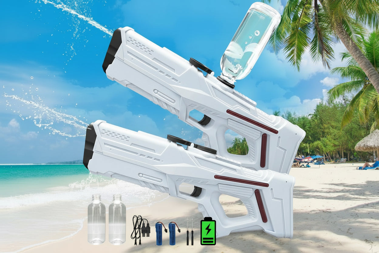 Super Electric Water Gun Toys Bursts High-Pressure Strong Charging Energy Water Automatic Water Spray Gun (Random Colour) Holi Fun/ Holi Special/ Colours
