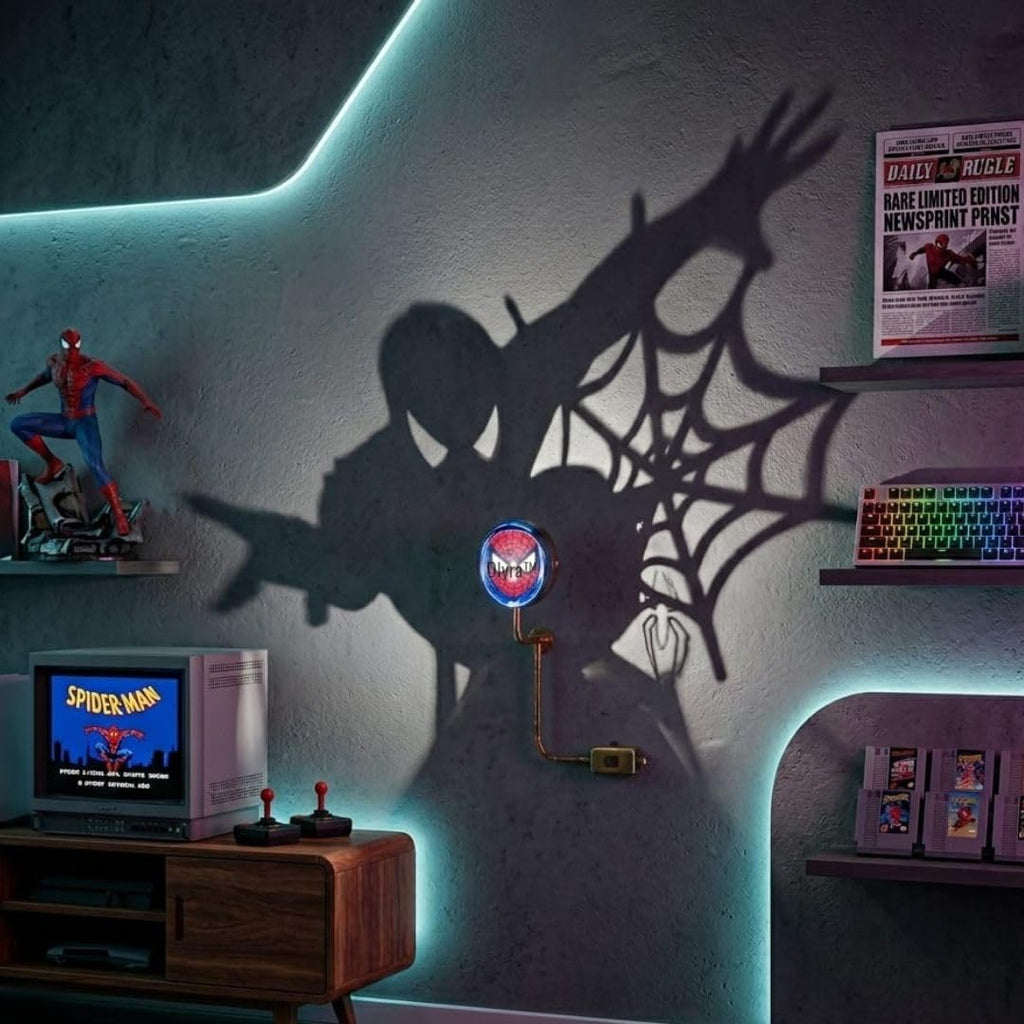 3D Anime Shadow Wall Lamp, 3D LED Illusion Night Light, USB Powered,Touch Control