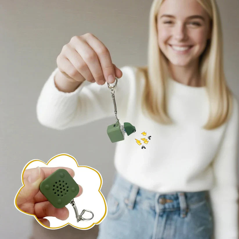 Frog Croaking Keychain – Funny Sound Keychain Toy for Kids & Gifts, ADHD treatment toy