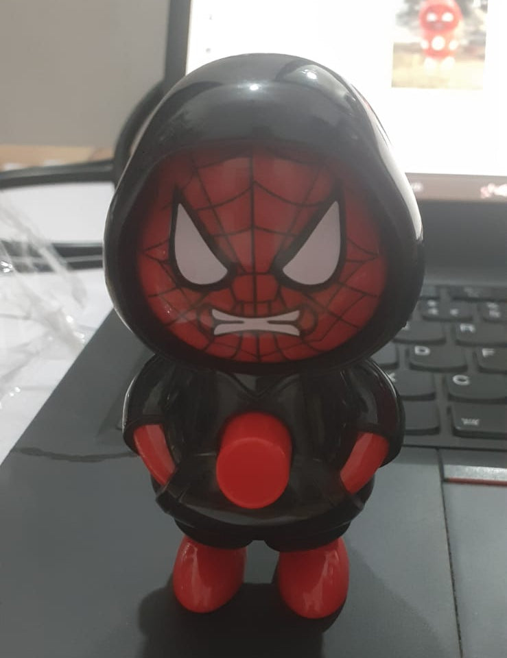 Spider-man Mood Swings Face Changing Keychain Pack of 3 ( limited edition )