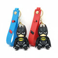 Mini Batmann Avenger 3D Action Figure keychain Pack of 2