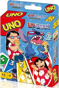 UNO Lilo & Snitch Playing Card Game for kids and family Fun Game Pack of 3