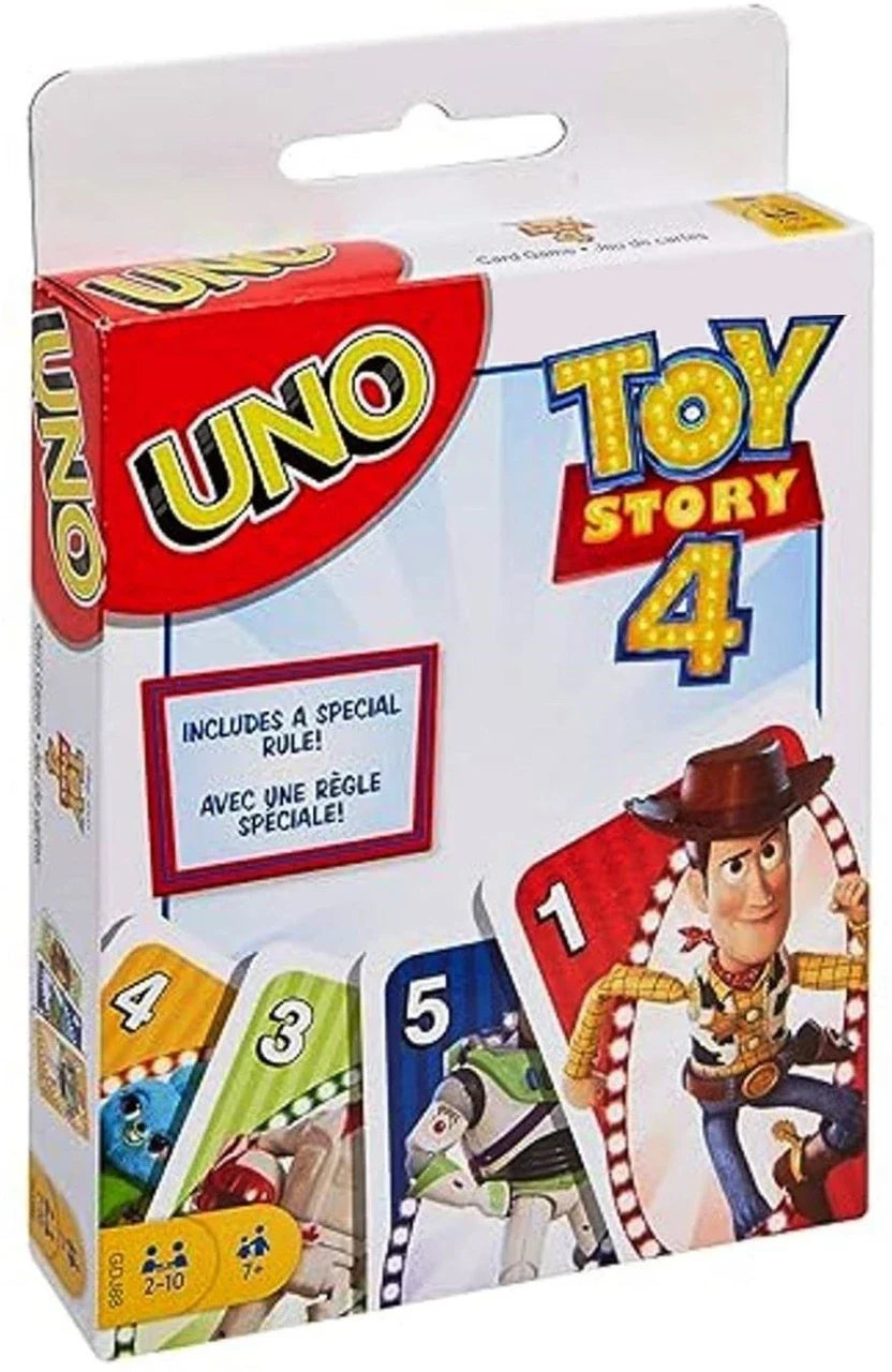 UNO Toy Story 4 Card Game for kids and family Fun Game Pack of 3
