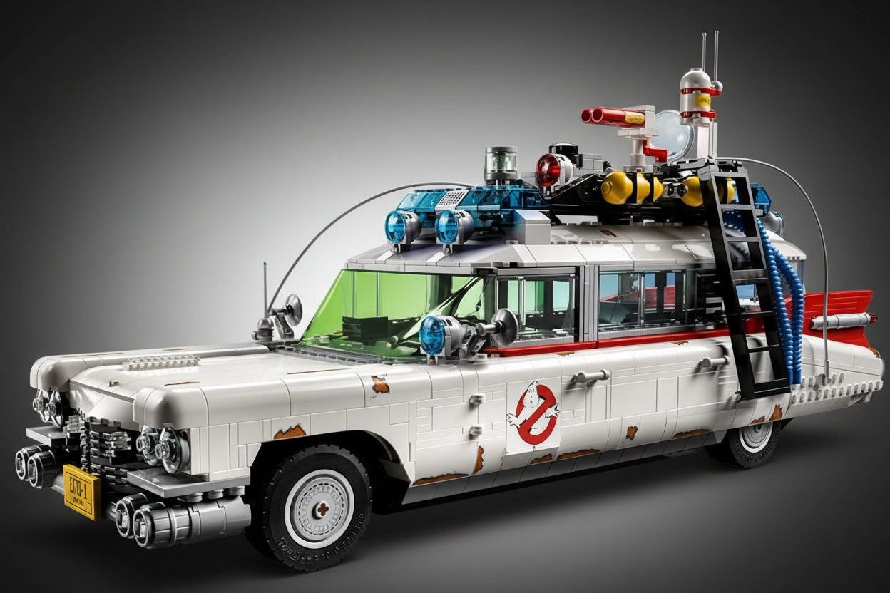 Ghostbusters ECTO-1 Building Block Set Car Kit (Boxed)
