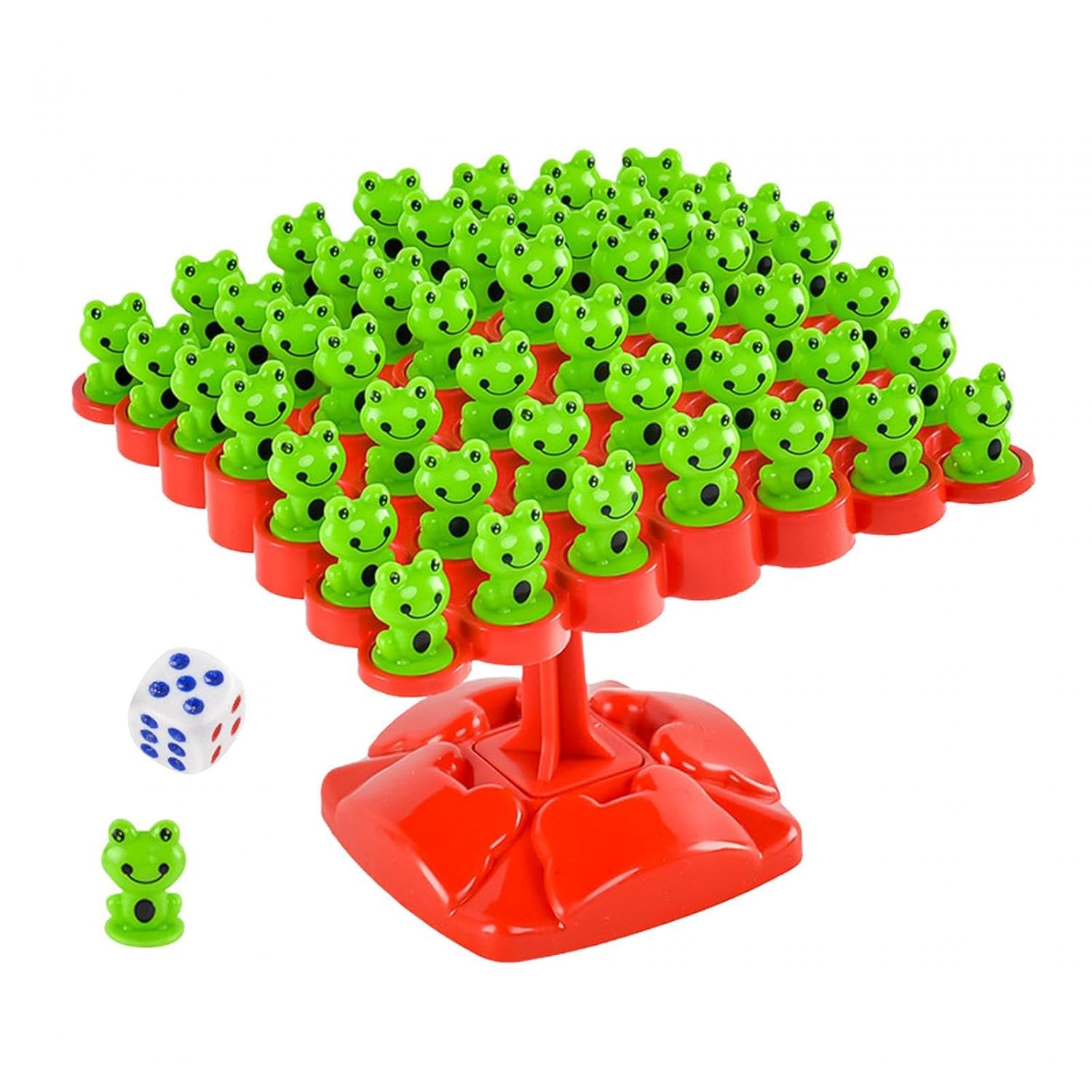Frog Balance Tree Montessori Toy Intelligence Play Interaction Educational Game for Kids