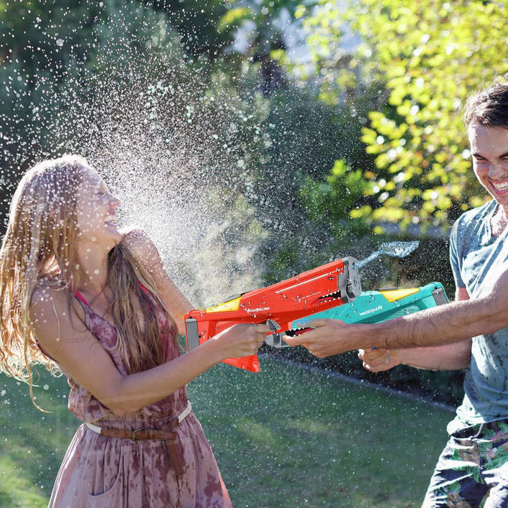 Automatic Electric Water Gun Water Soaker Squirt Guns, Water Blaster Guns, Summer Beach Pool Outdoor Outside Water Toys- for Kids Adults (Random Color)